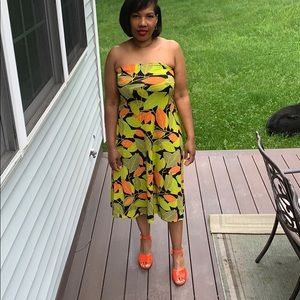 Floral Maxi Dress 🍊🥝